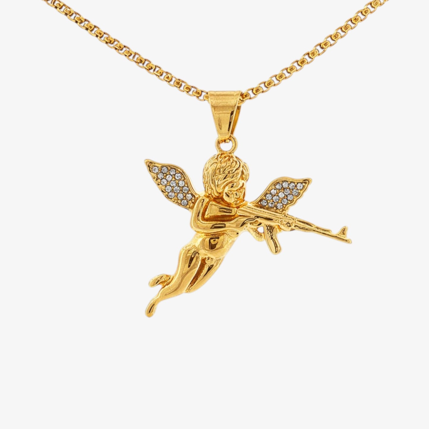 Protecting Cupid — waterproof stainless steel jewellery piece | LAFENY