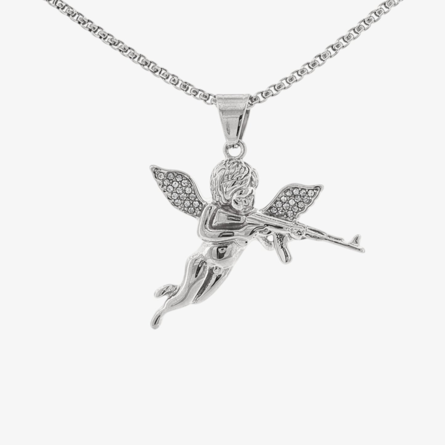 Protecting Cupid — stainless steel mens jewellery piece | LAFENY