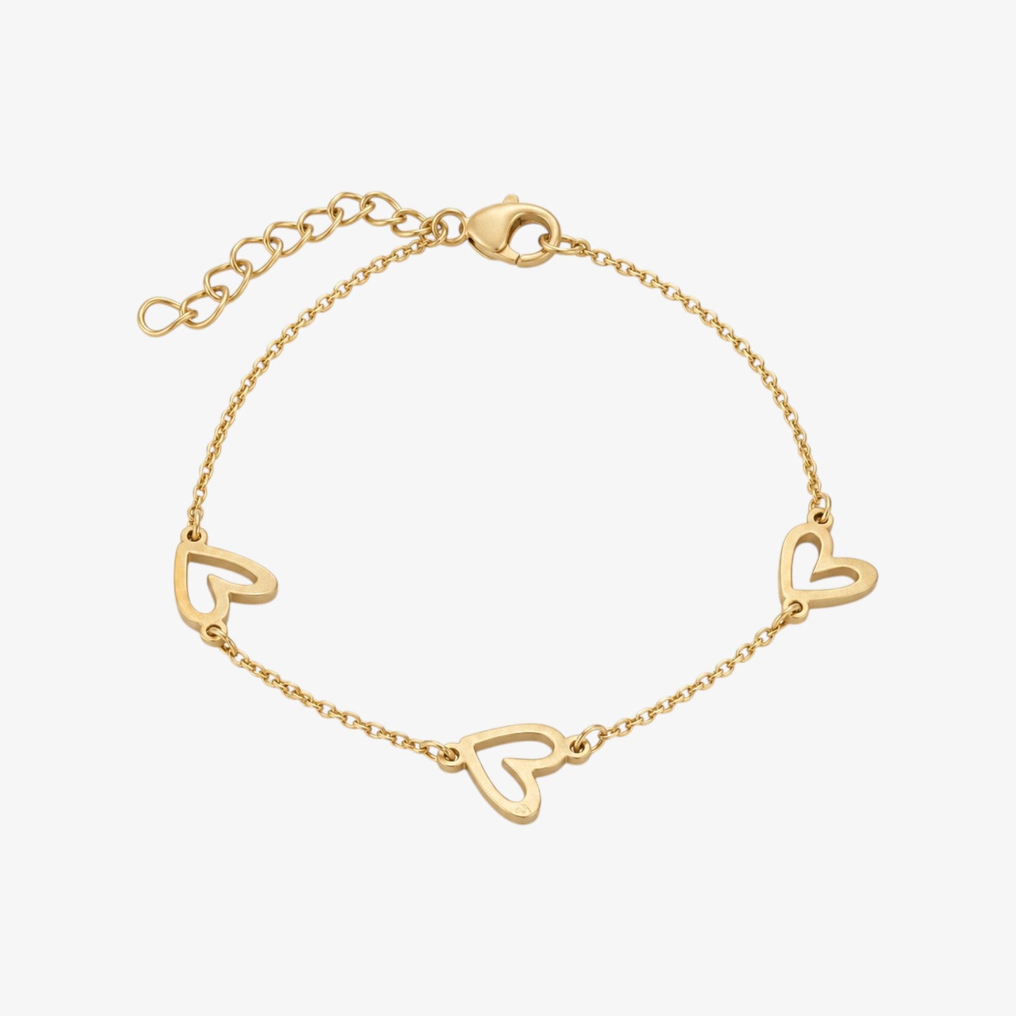 Triple Heart Bracelet