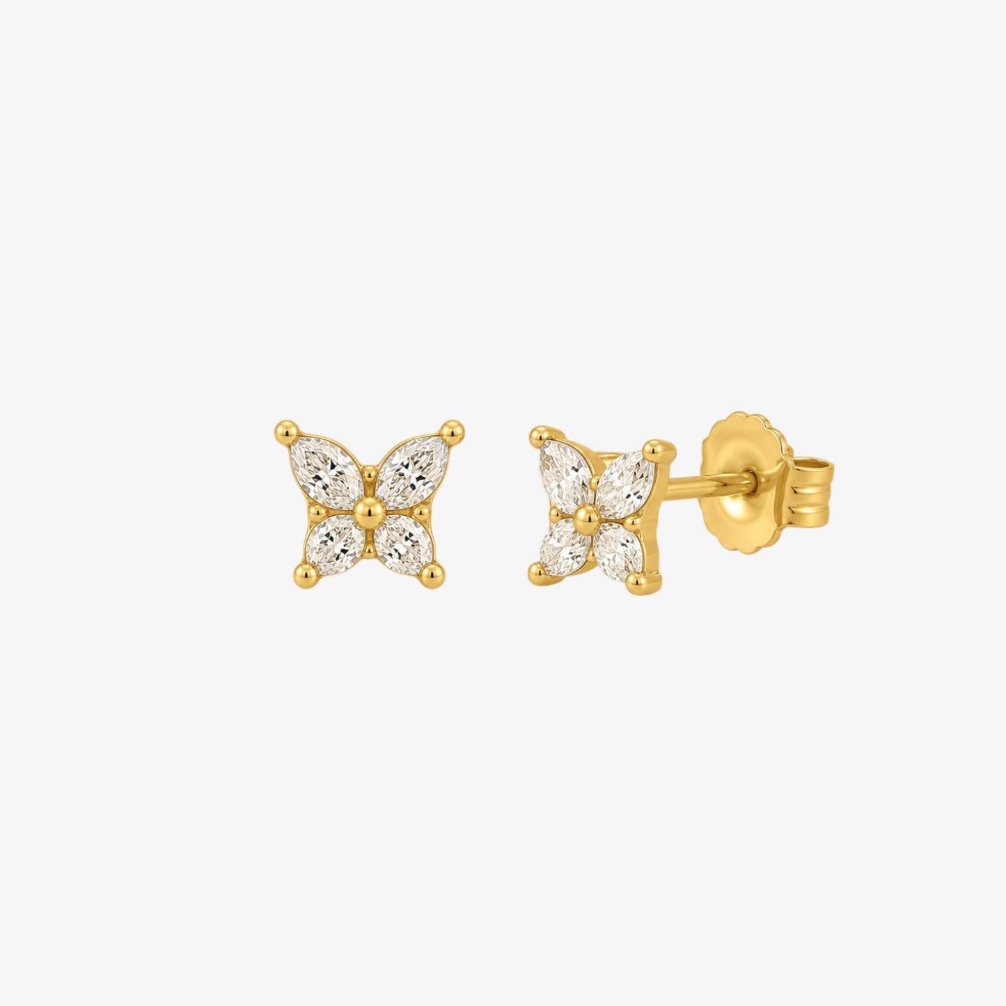 Butterfly Stone Earrings