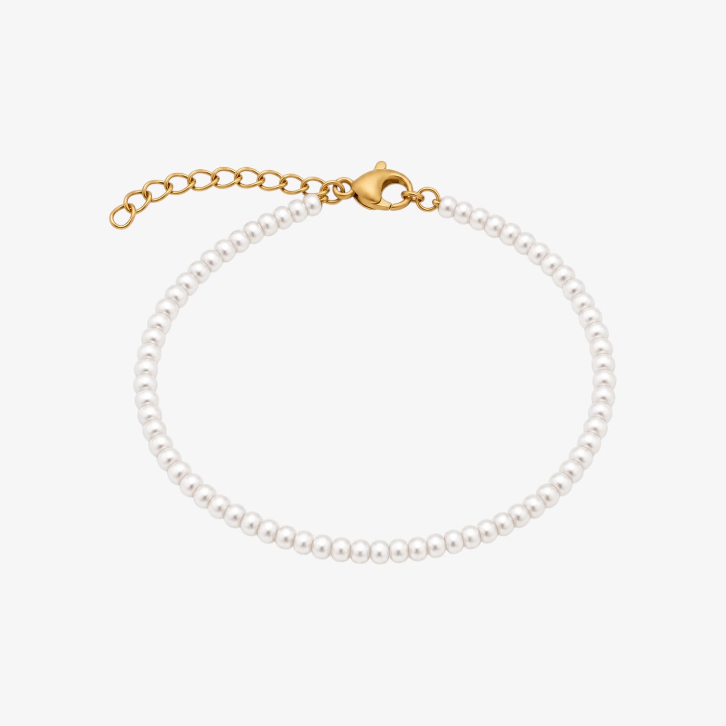Pearl Bracelet Gold — waterproof stainless steel womens bracelet | LAFENY