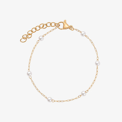 Satellite Pearl Bracelet - 3mm — waterproof stainless steel bracelet | LAFENY