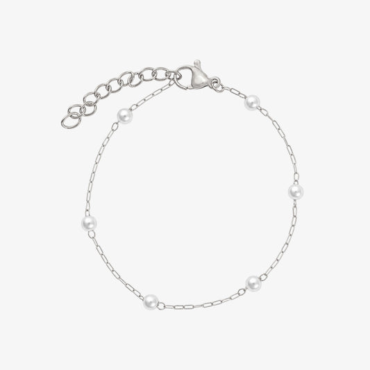 Satellite Pearl Bracelet - 3mm — waterproof stainless steel bracelet | LAFENY