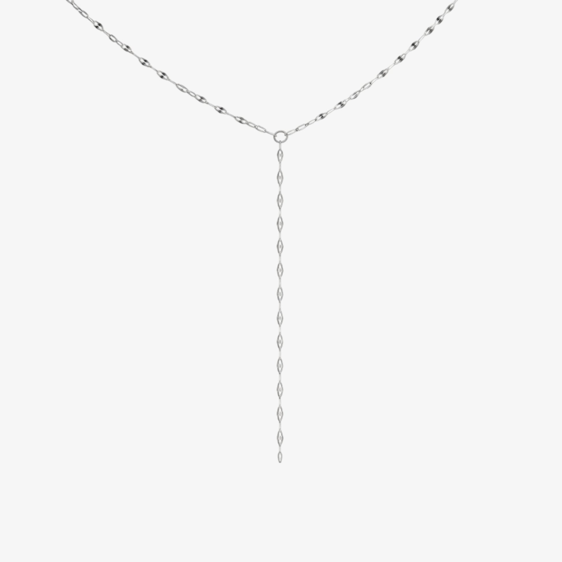Y Lip Necklace — stainless steel womens necklace | LAFENY