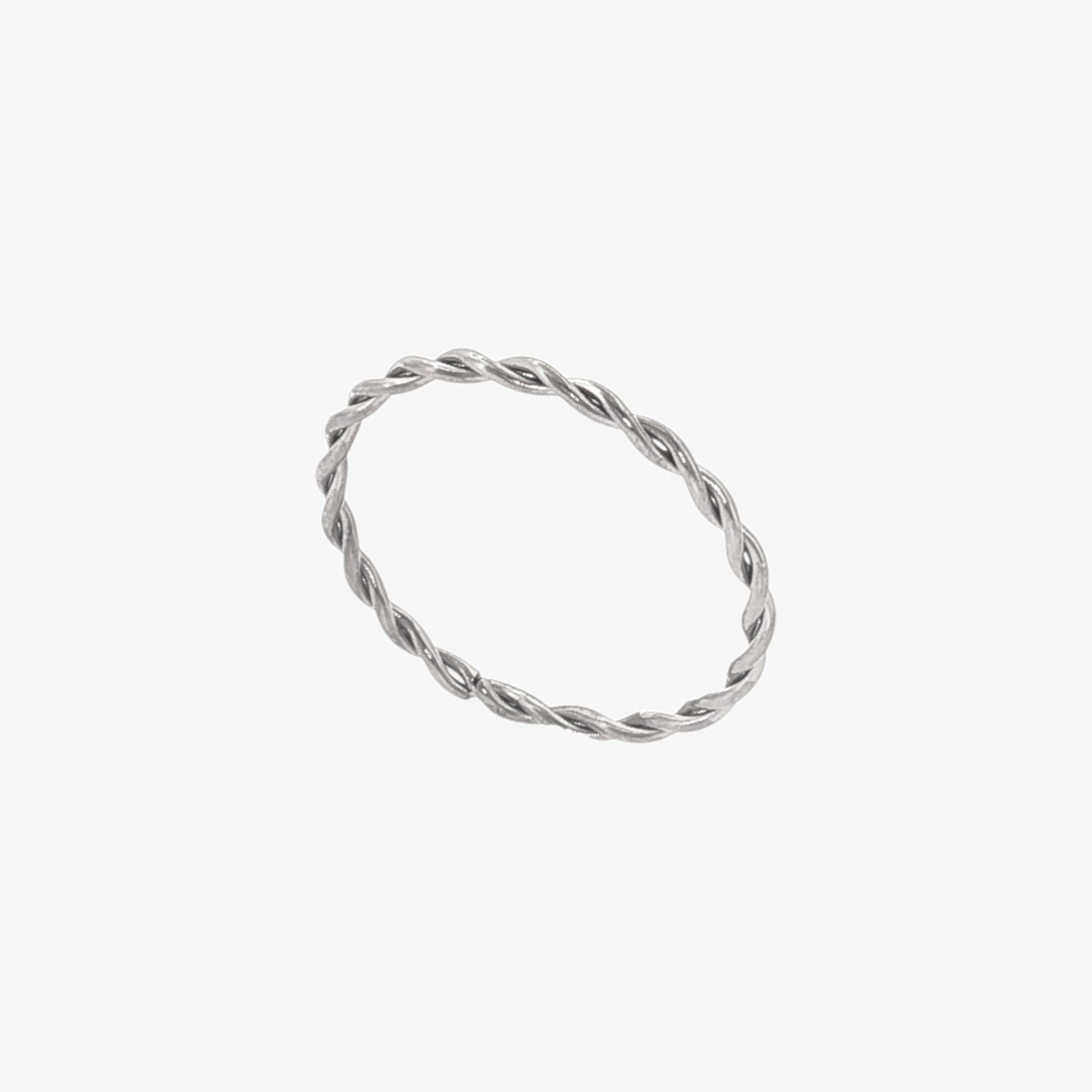 Rope Ring — stainless steel womens ring | LAFENY
