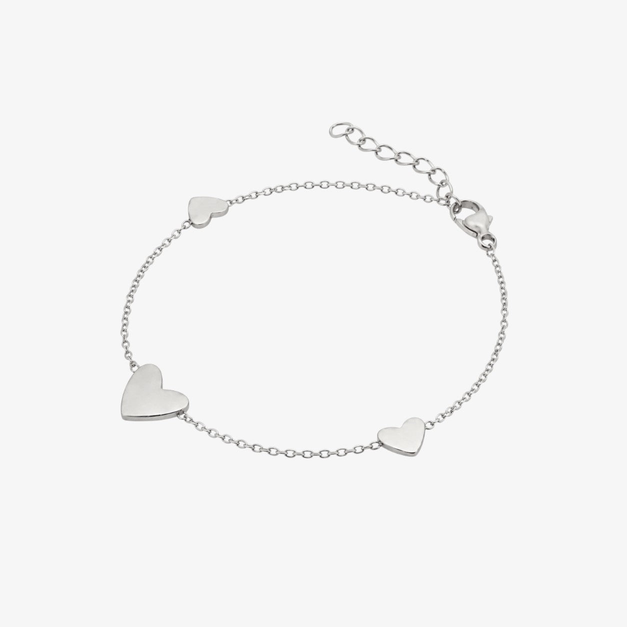 3 Heart Bracelet — stainless steel womens bracelet | LAFENY